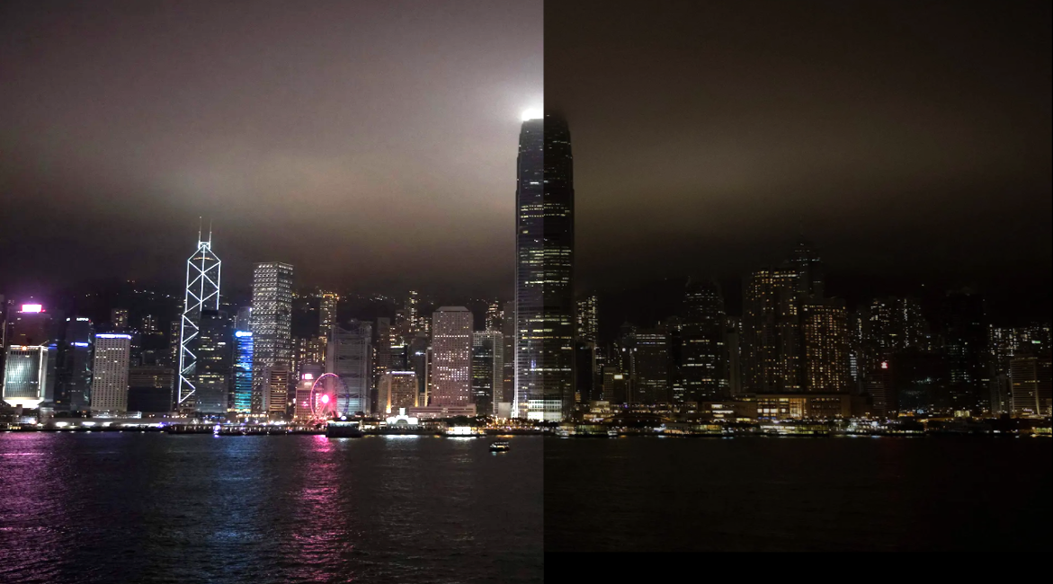 earth hour before after2